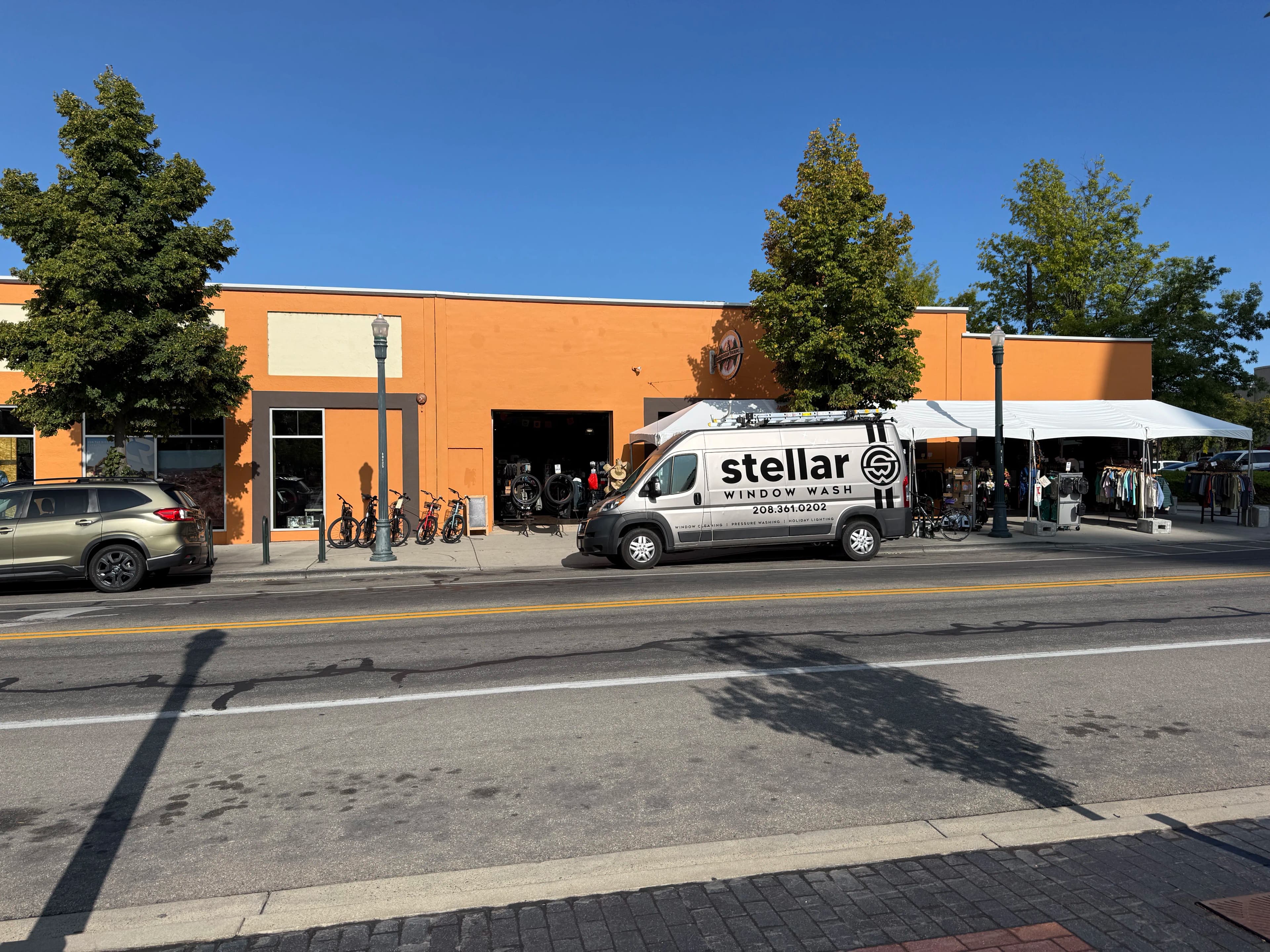 Project Storefront Window Cleaning for Idaho Mountain Touring's Labor Day Sale image